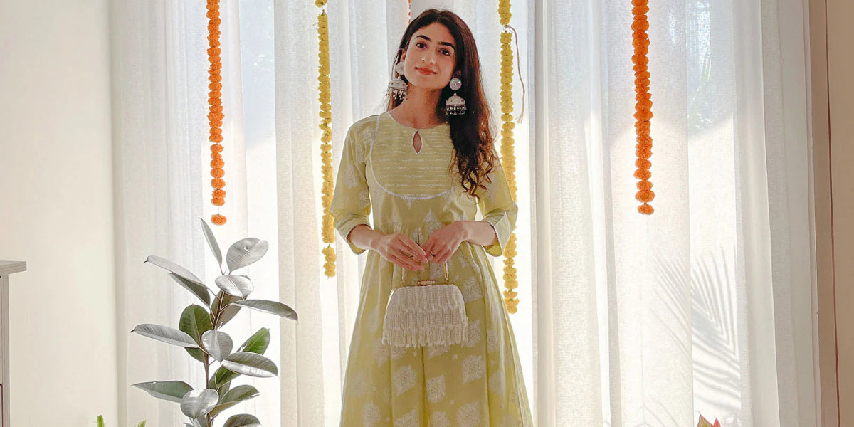 Embroidered Kurta Set